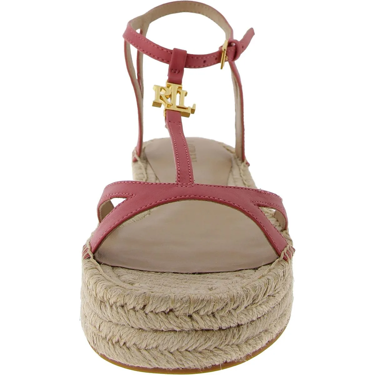 Payton Womens Leather Platform Espadrilles
