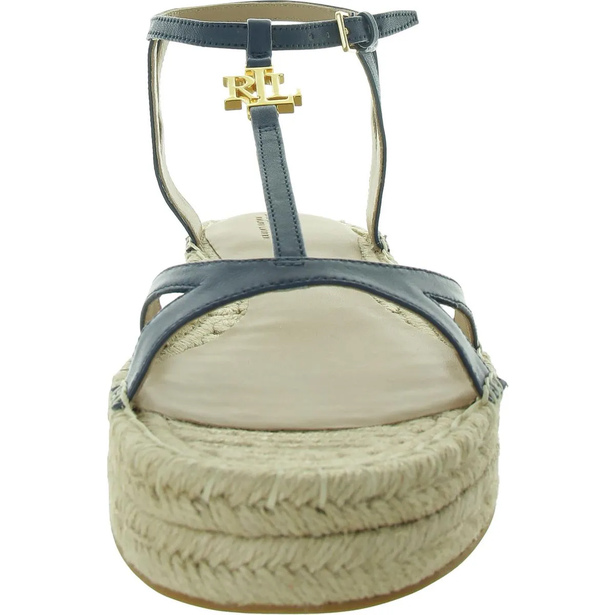 Payton Womens Leather Platform Espadrilles