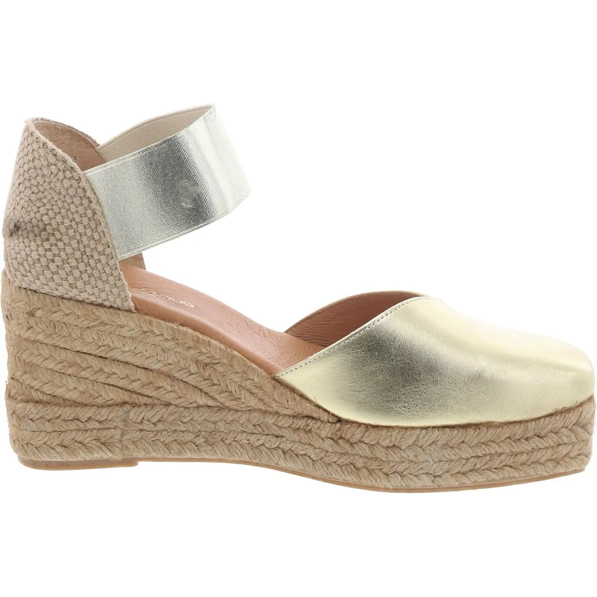 Pedra Womens Slip On Elastic Strap Espadrilles