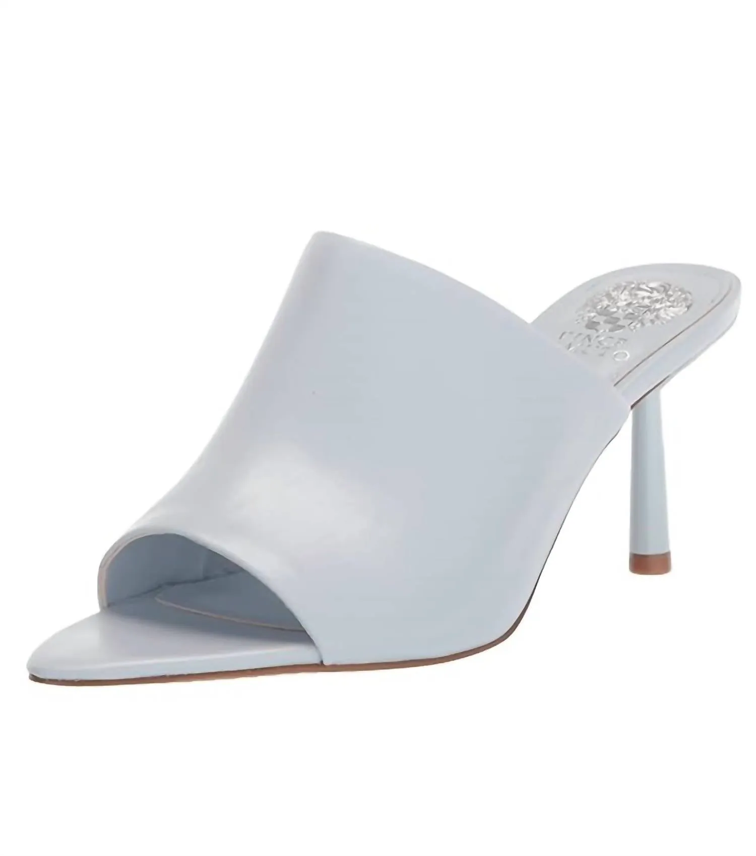 Pileesa Heeled Sandal In Ice Blue