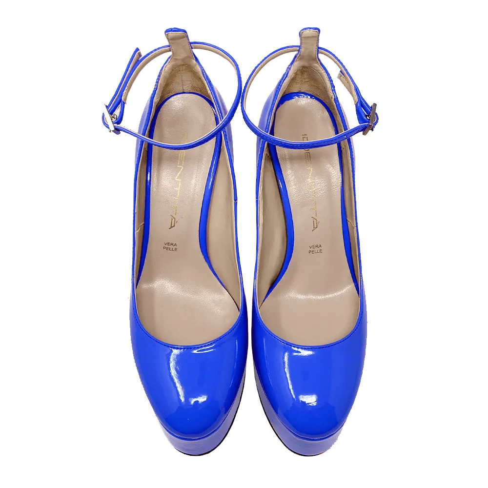 PRISCILLA BLUE PATENT