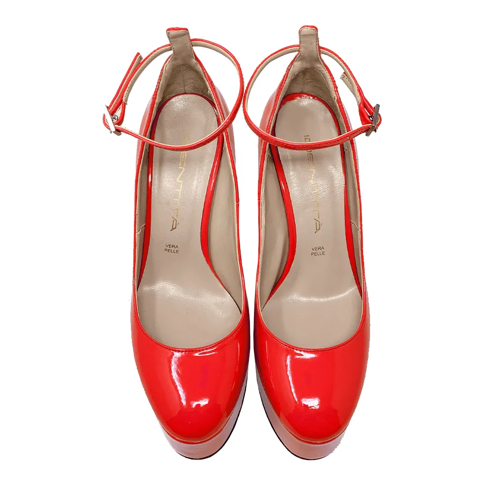 PRISCILLA RED PATENT