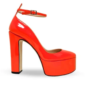 PRISCILLA RED PATENT