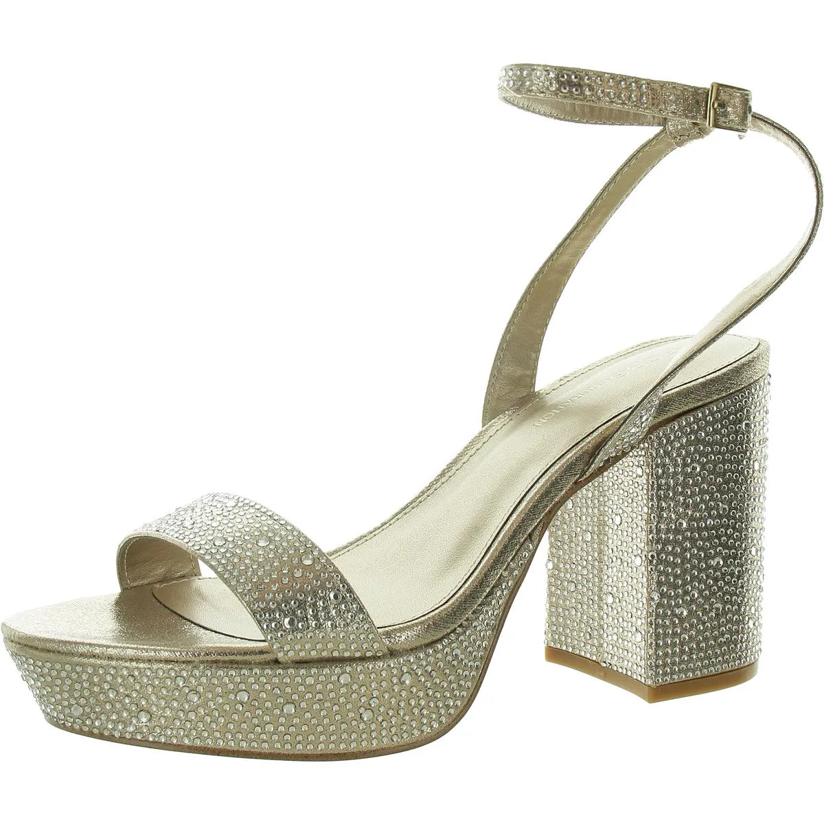 Pristal Womens Slip On Ankle Strap Platform Sandals