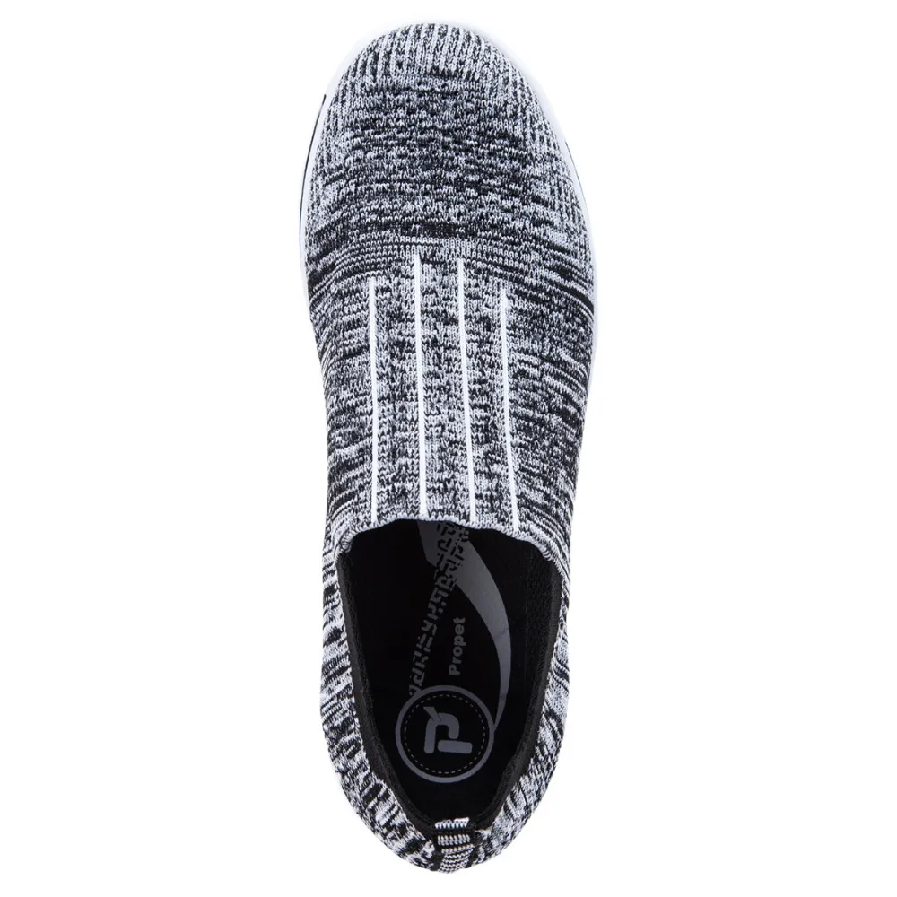 Propet TravelActiv Stretch Black/Grey Slip-On (Women's)