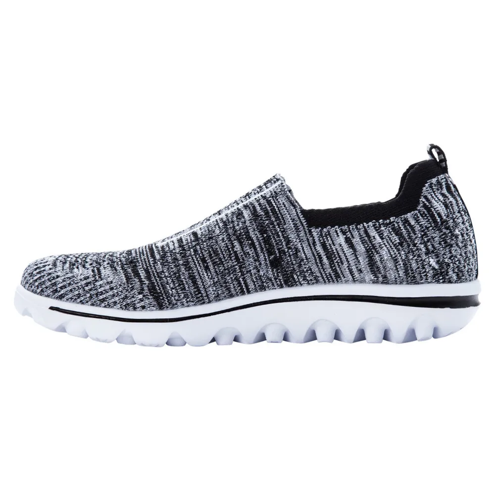 Propet TravelActiv Stretch Black/Grey Slip-On (Women's)