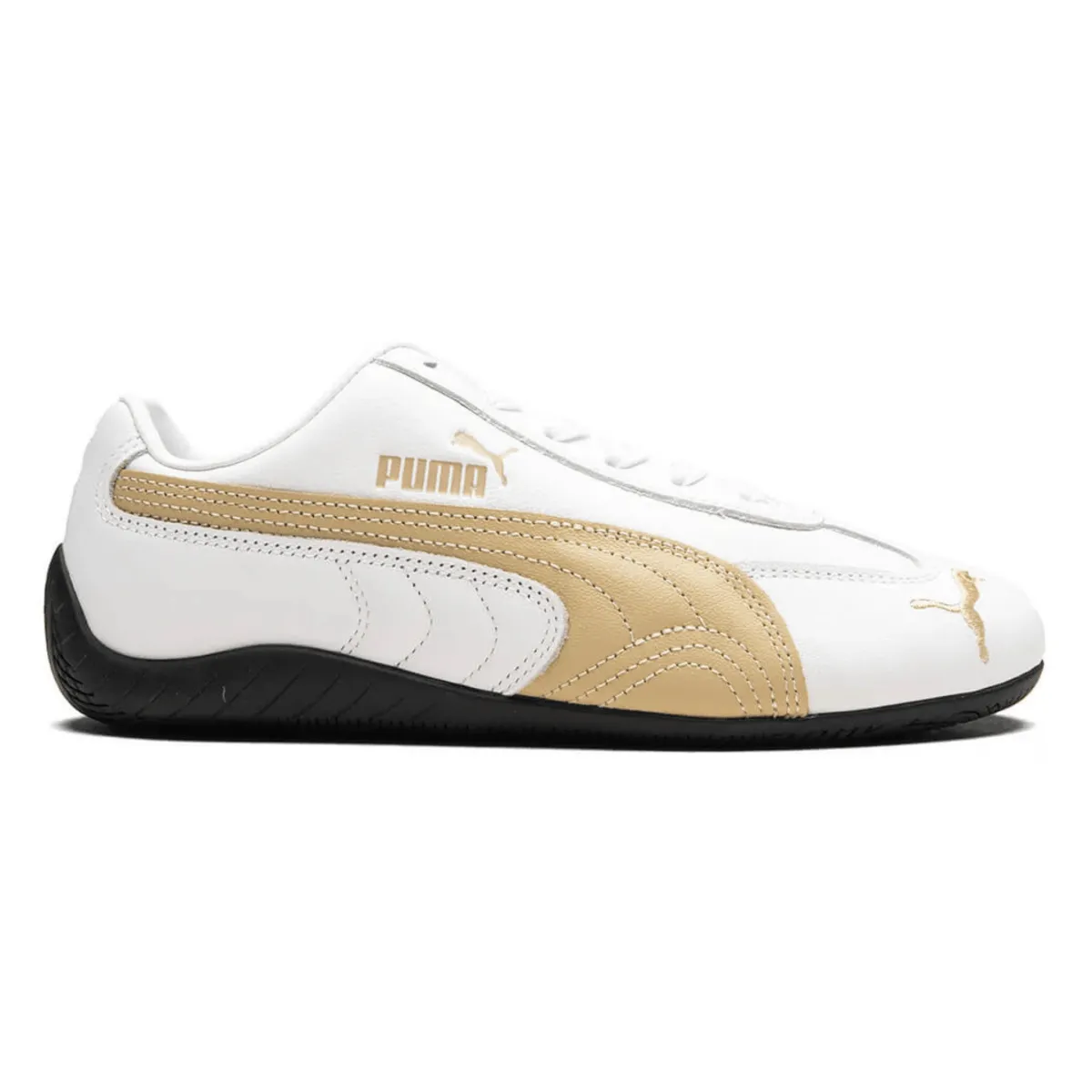 Puma Women's Speedcat Leather PUMA White/Toasted Almond
