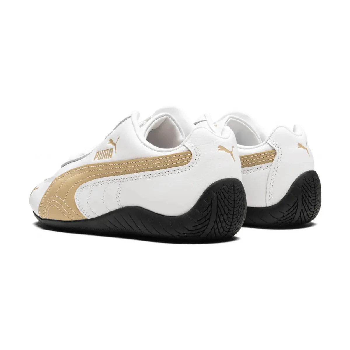 Puma Women's Speedcat Leather PUMA White/Toasted Almond