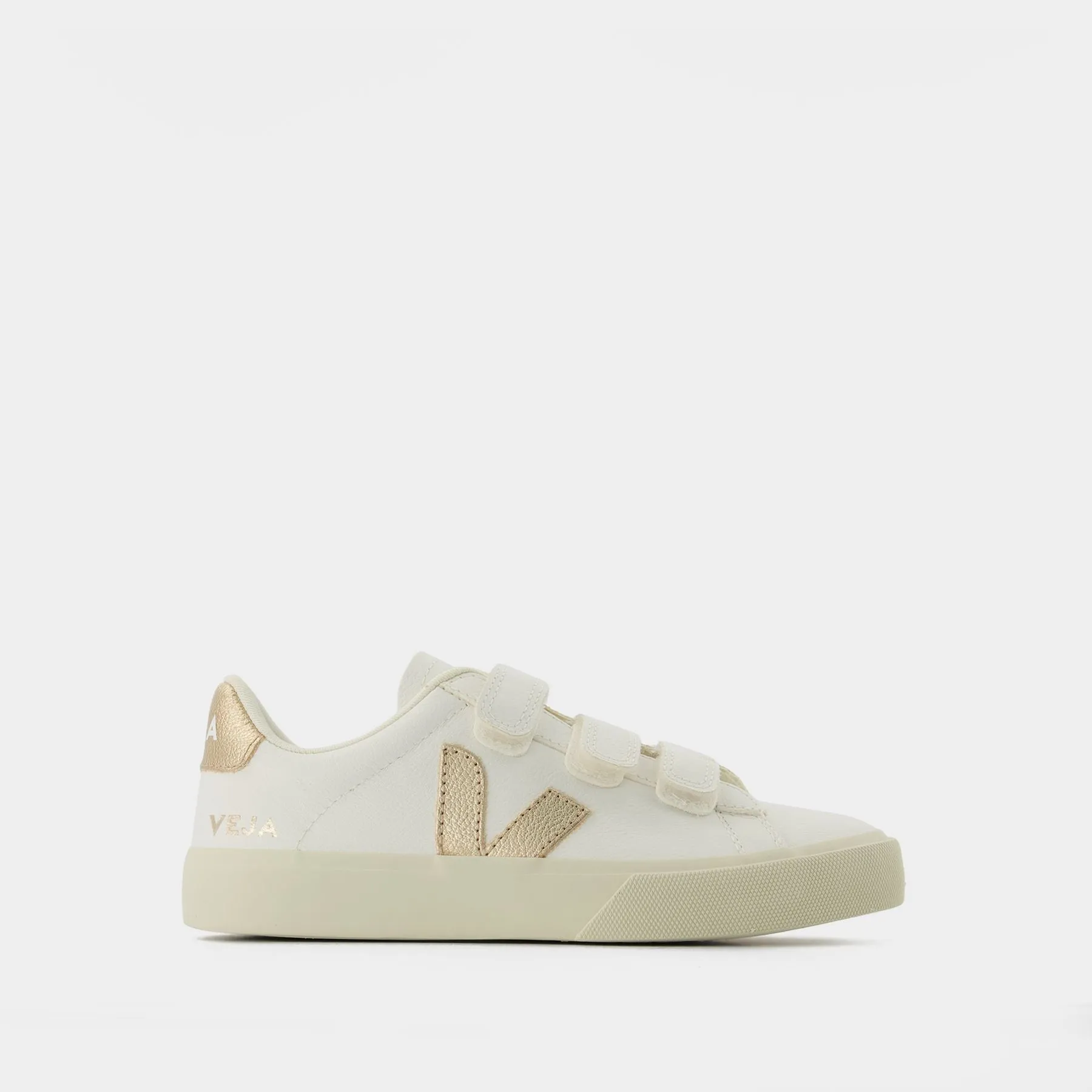 Recife Logo Sneakers - Veja - Leather - White Platine