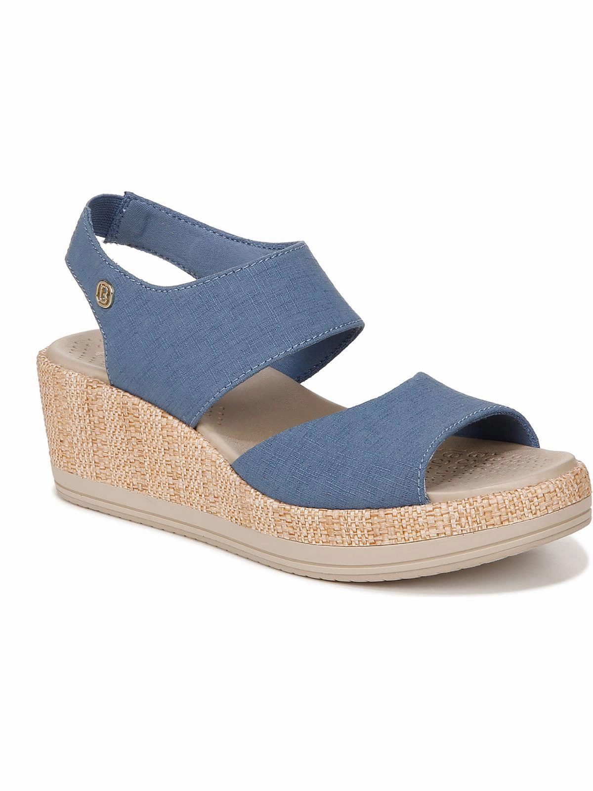 Reveal Womens Padded Insole Wedge Sandals