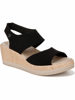 Reveal Womens Padded Insole Wedge Sandals