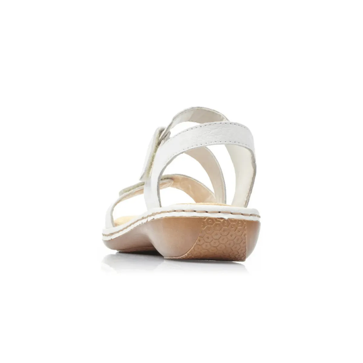 Rieker Women's 659C7-81 Regina White Leather