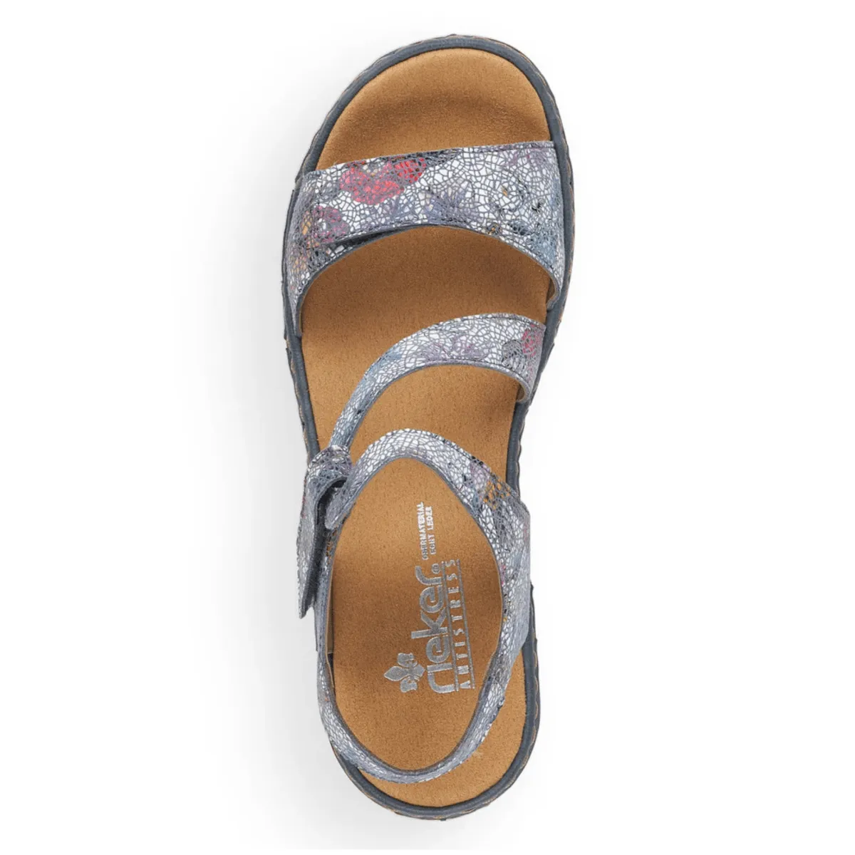 Rieker Women's 659C7-90 Regina Adria/Multi Leather