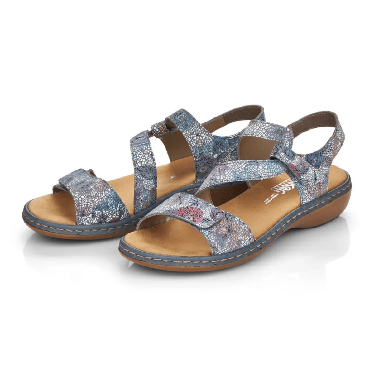 Rieker Women's 659C7-90 Regina Adria/Multi Leather
