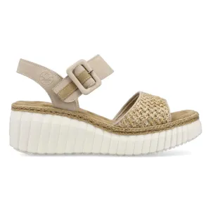 Rieker Women's 69176-62 Rose Ginger/Sand