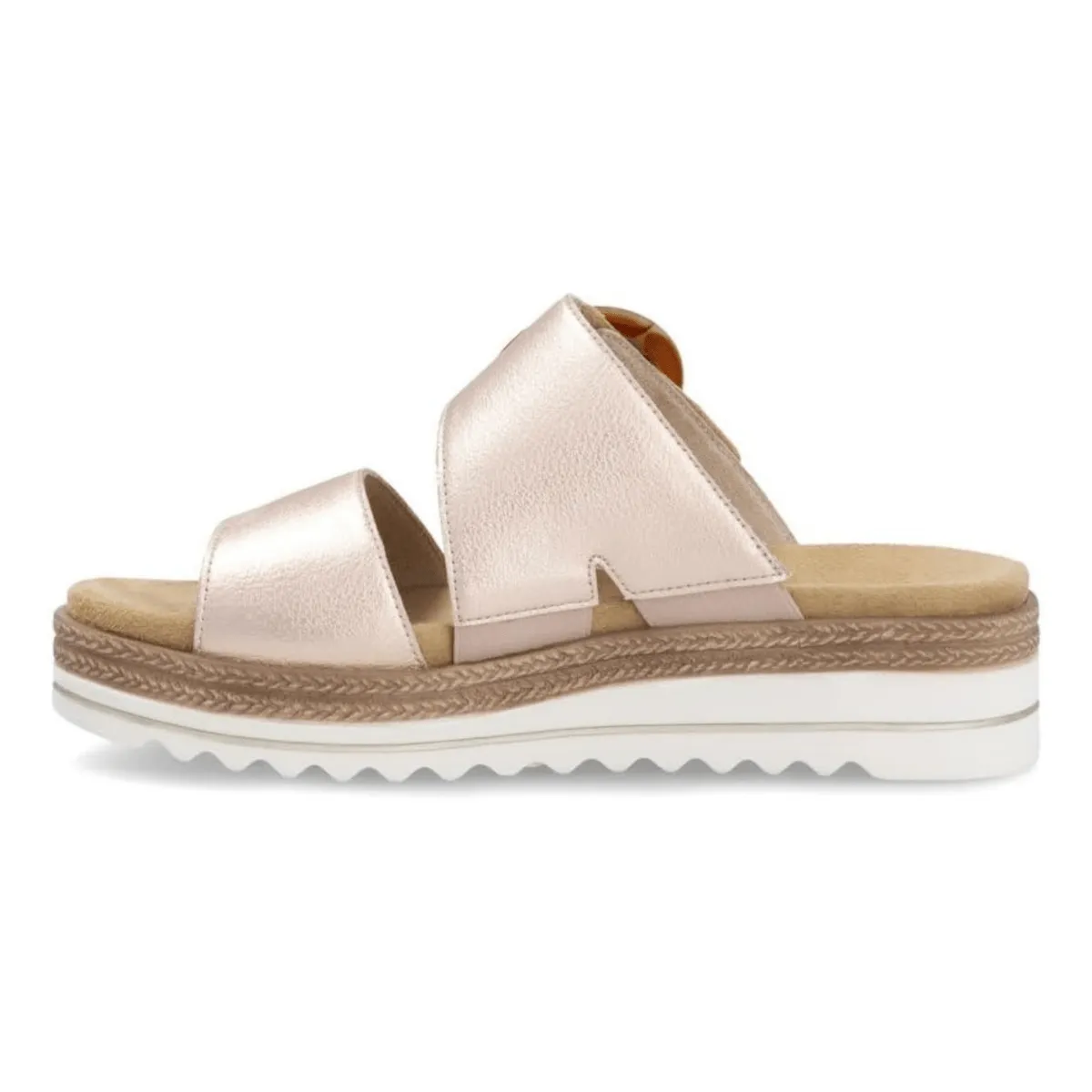 Rieker Women's D0Q51-90 Jocelyn Copper Leather