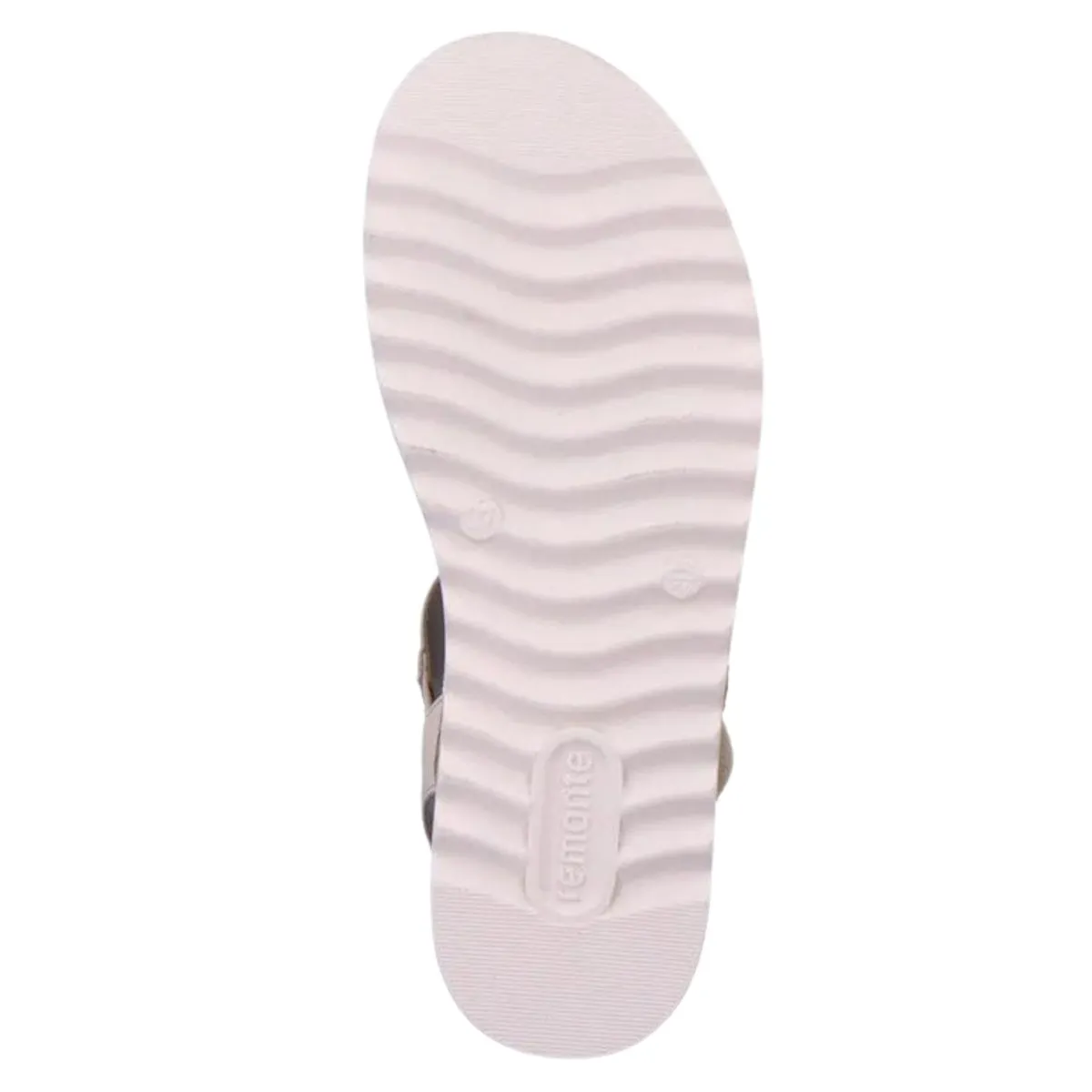 Rieker Women's D0Q52-60 Jocelyn Off-White Leather