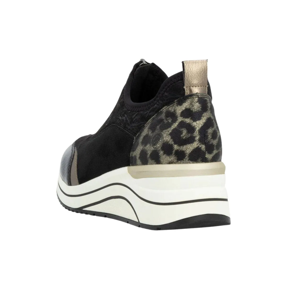 Rieker Women's D0T08-02 Black/Bronze