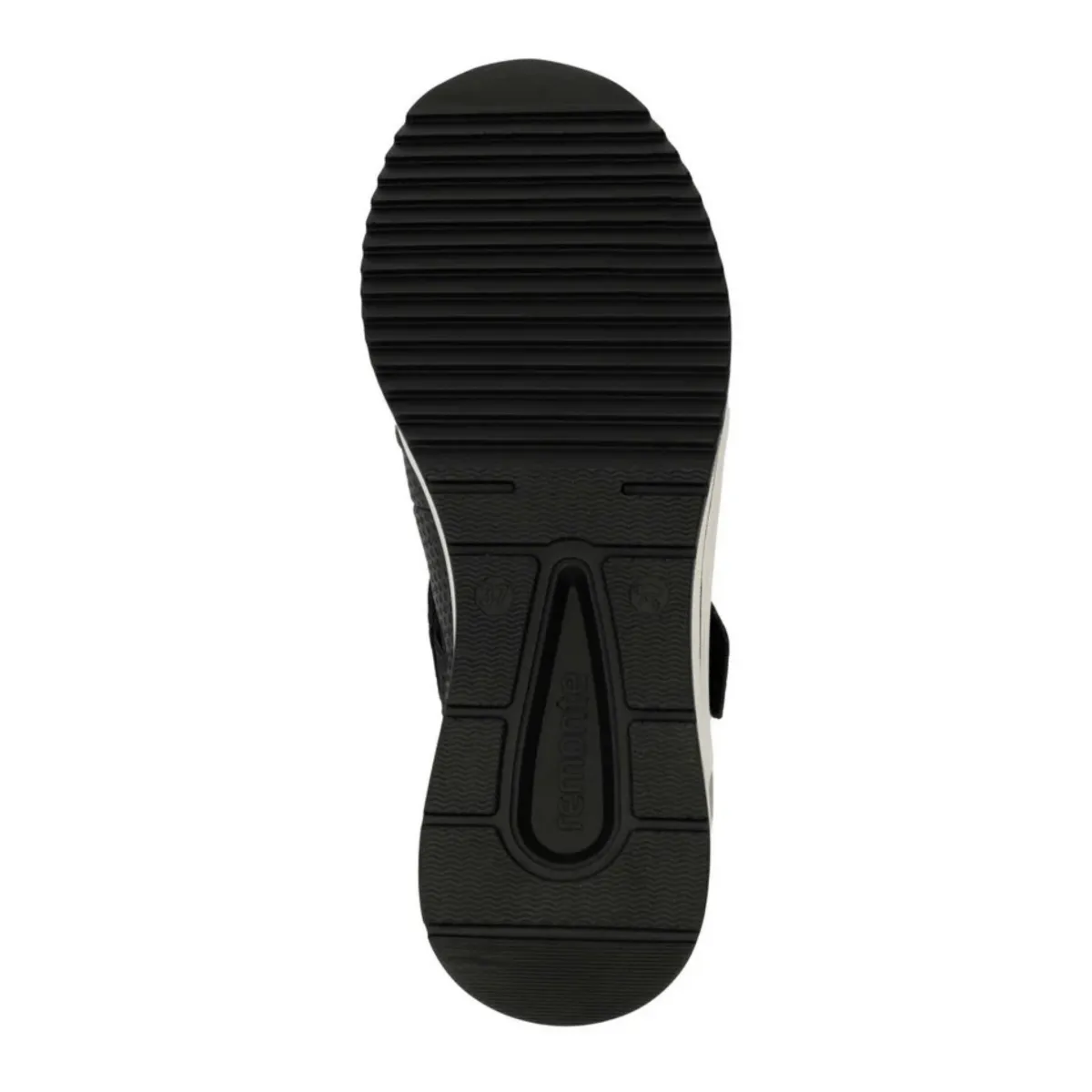 Rieker Women's D0T13-03 Eleni Black/Shell/White