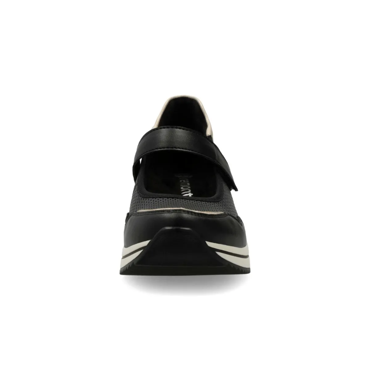 Rieker Women's D0T13-03 Eleni Black/Shell/White