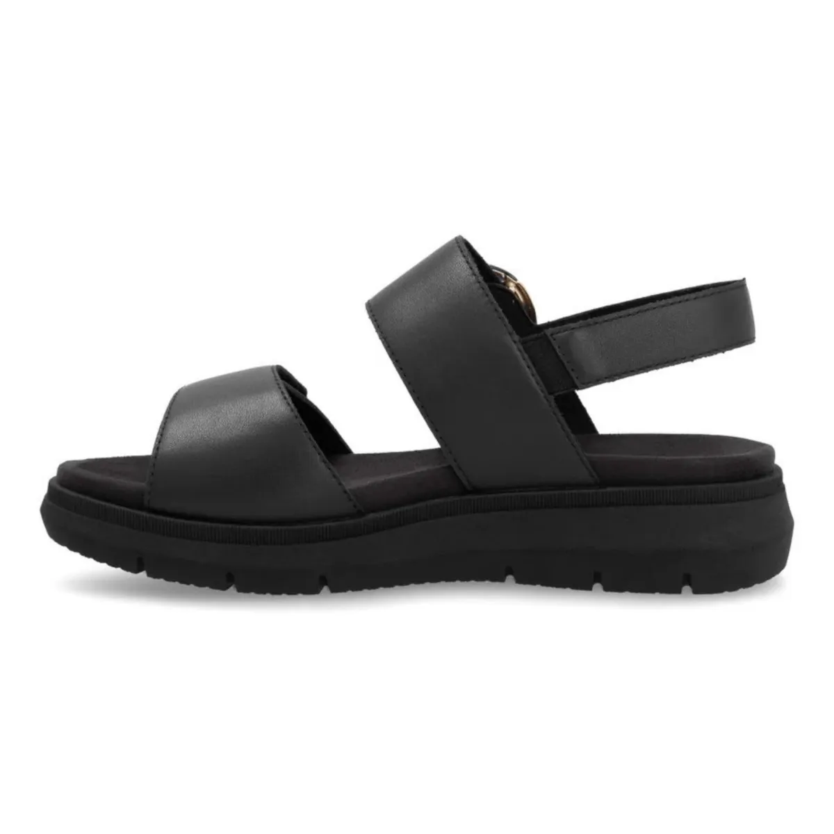 Rieker Women's D2K50-00 Jocelyn Black Leather