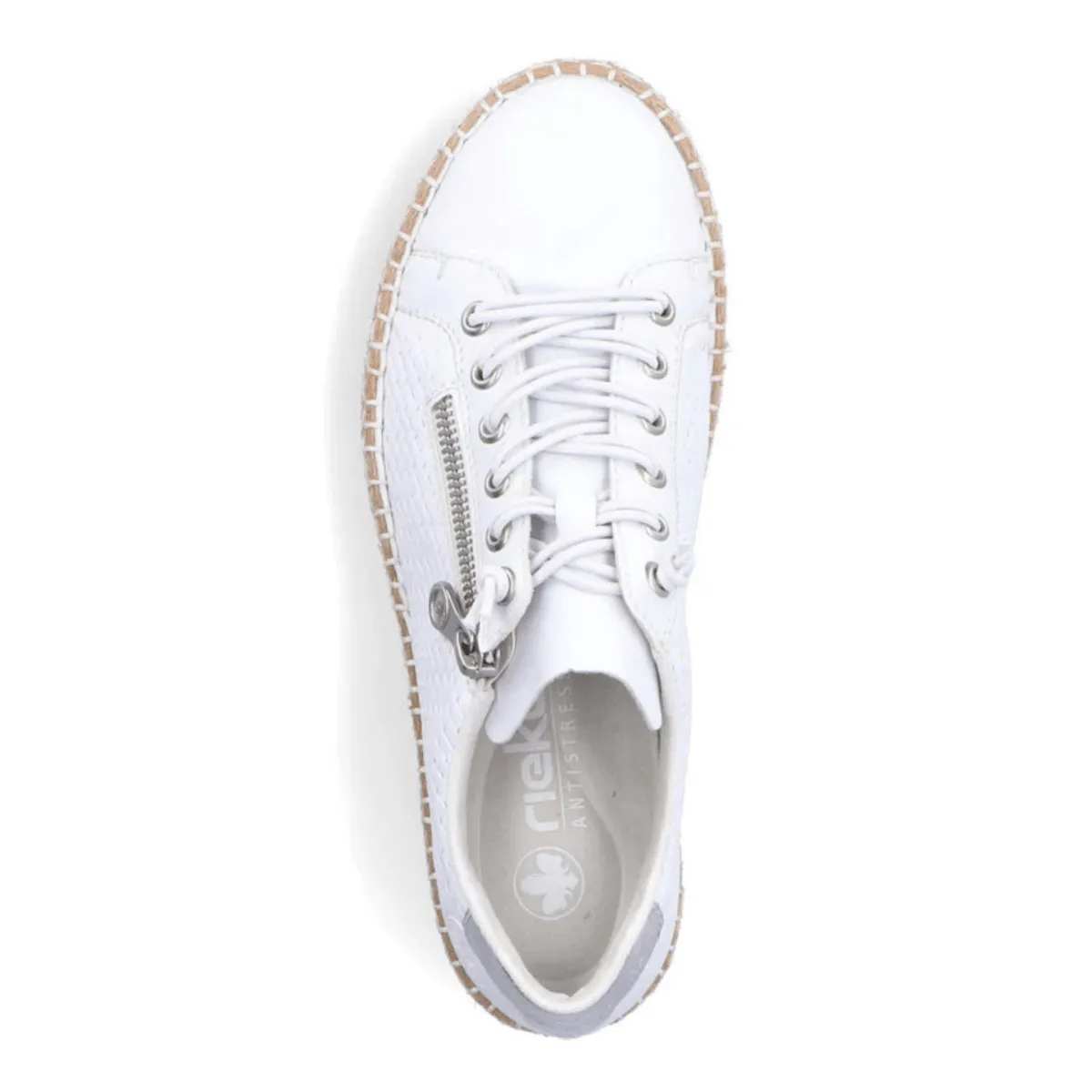 Rieker Women's M2940-80 Enya White/Silver