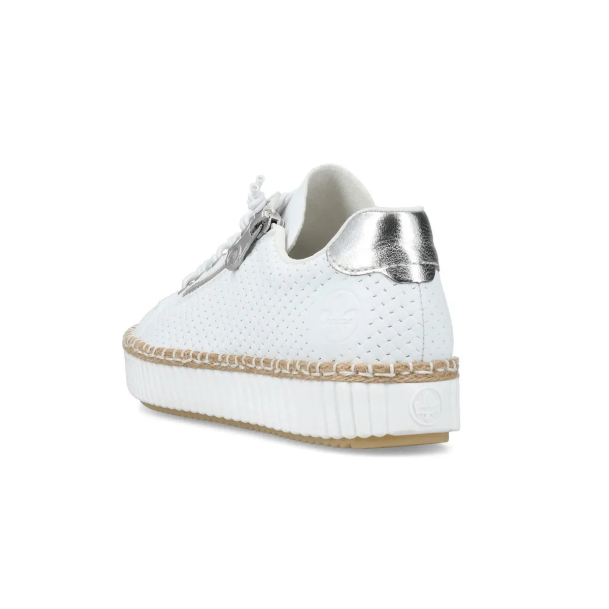 Rieker Women's M2940-80 Enya White/Silver