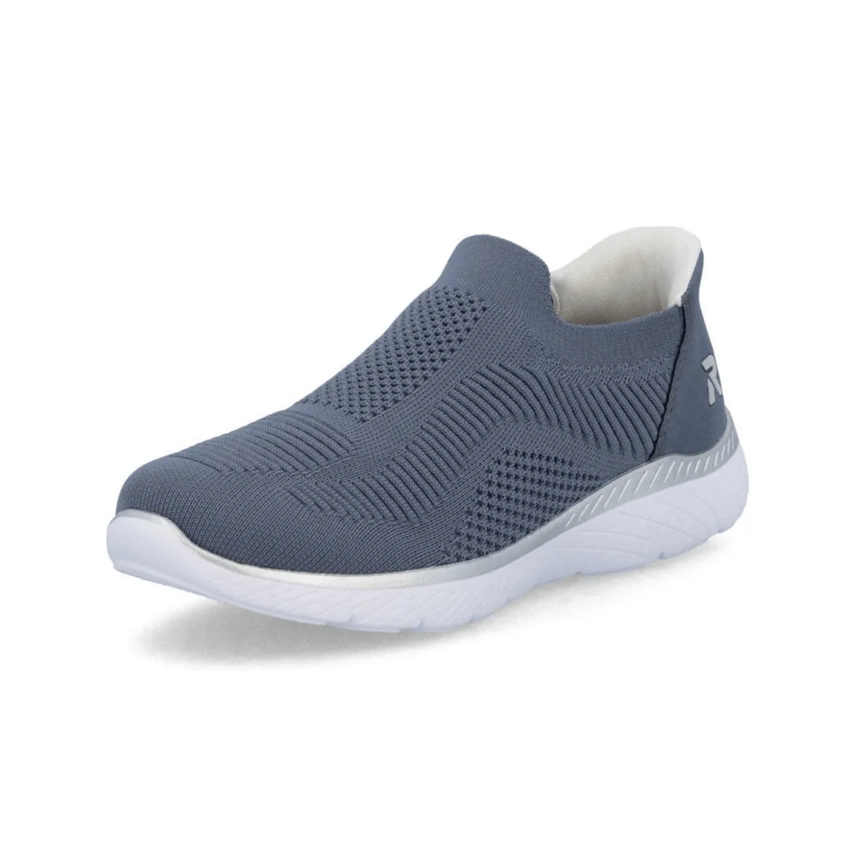 Rieker Women's M5072-10 Edith Jeans/Light Blue Mesh