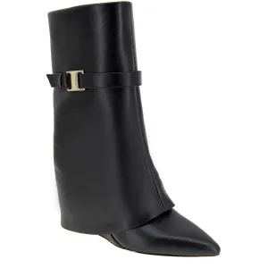 Rinzy Womens Zipper Manmade Mid-Calf Boots