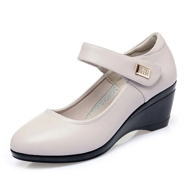 Romelia Women's High-Heel Wedge Shoes