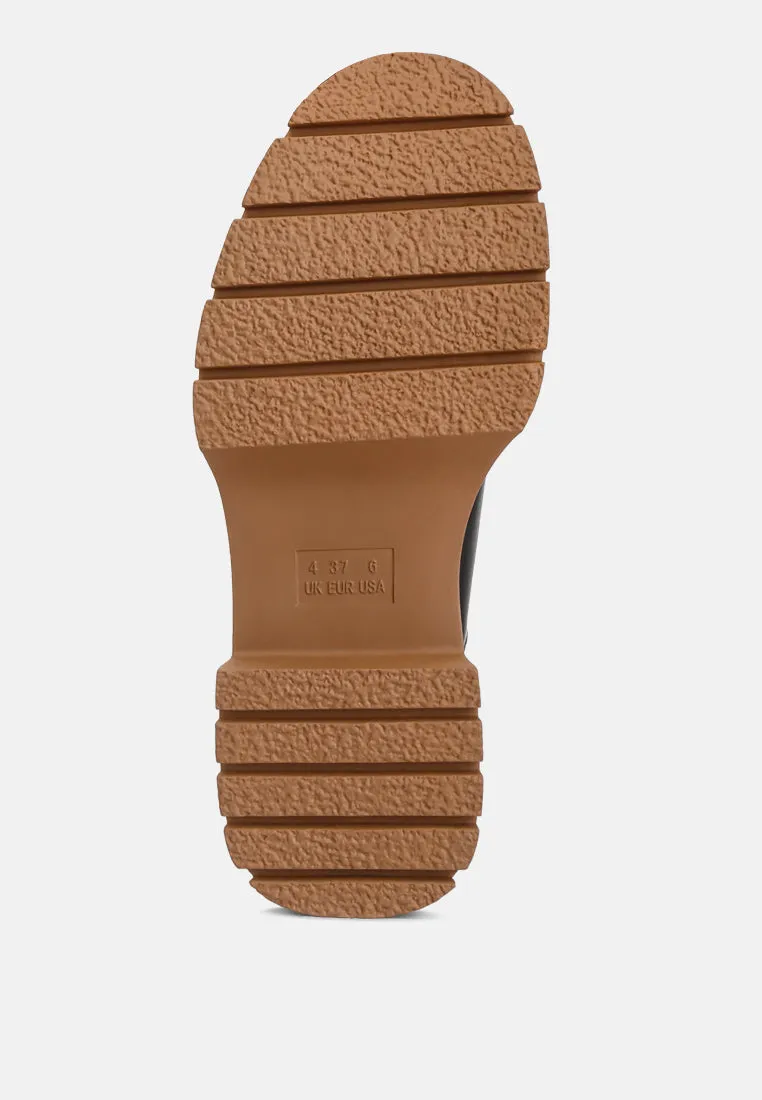 ronin high top chunky chelsea boots