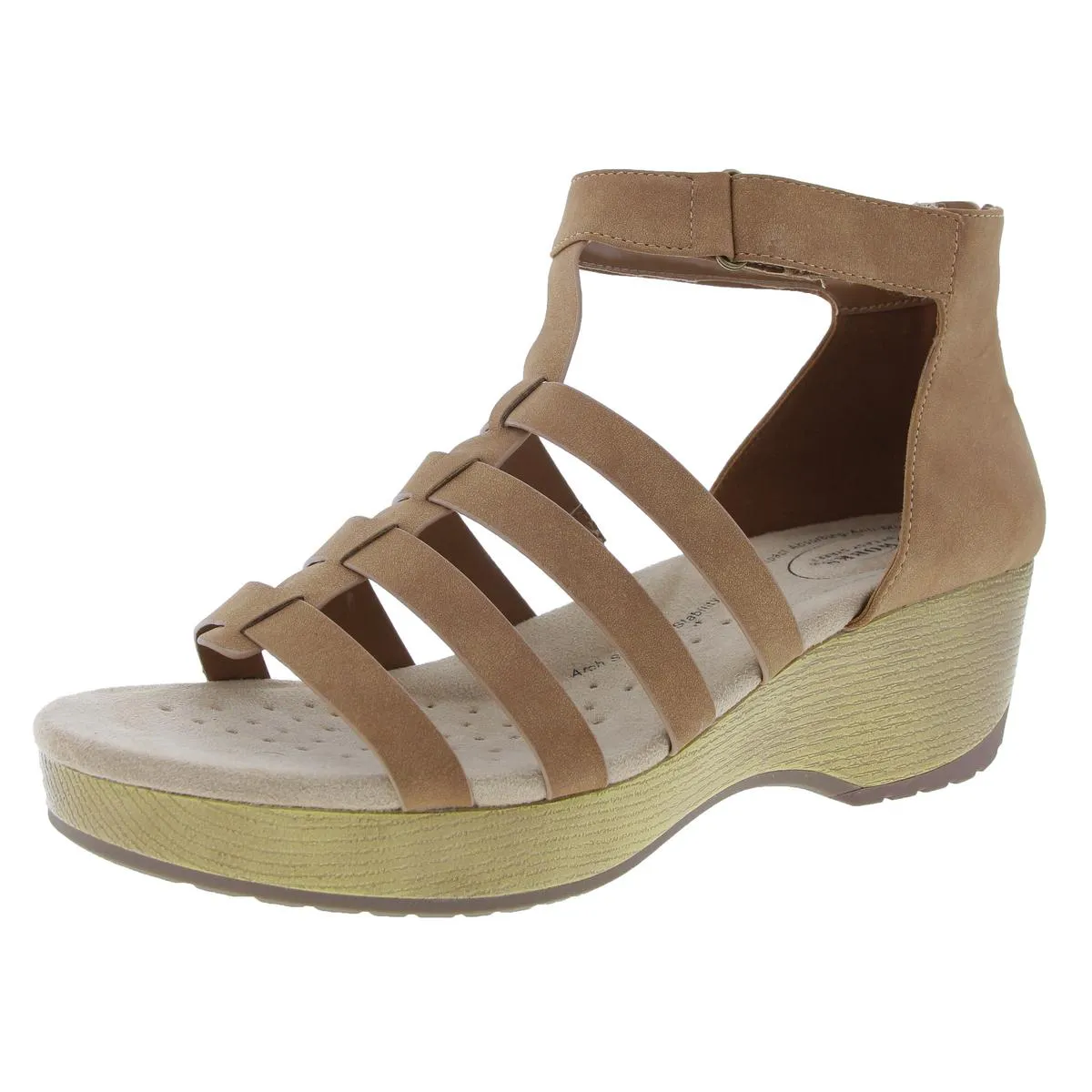 Runa Womens Strappy Man Made Strappy Sandals