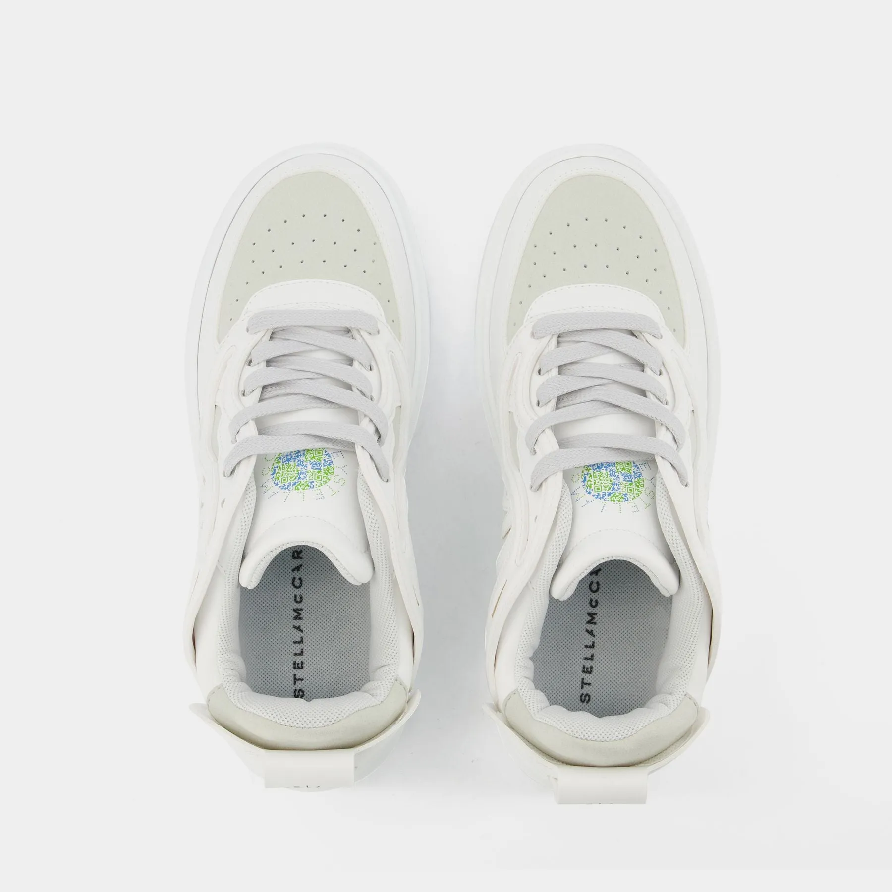 S-Wave Sneakers - Stella Mccartney - Ice - Vegan Leather