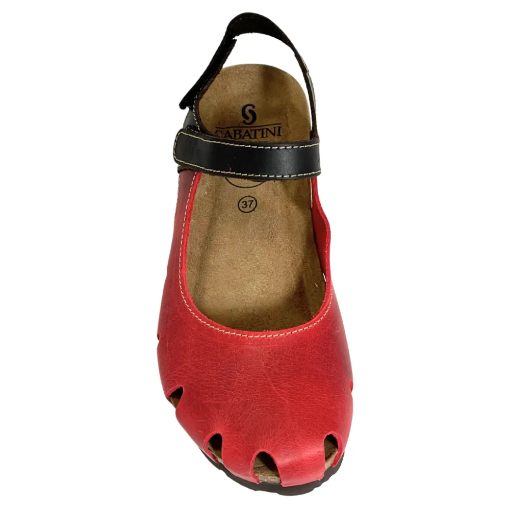 Sabatini Elizabeth Rosso/T.Moro Crazy Sandal (Women's)