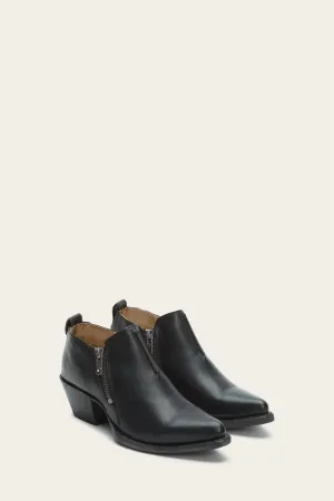 Sacha Moto Shortie In Black