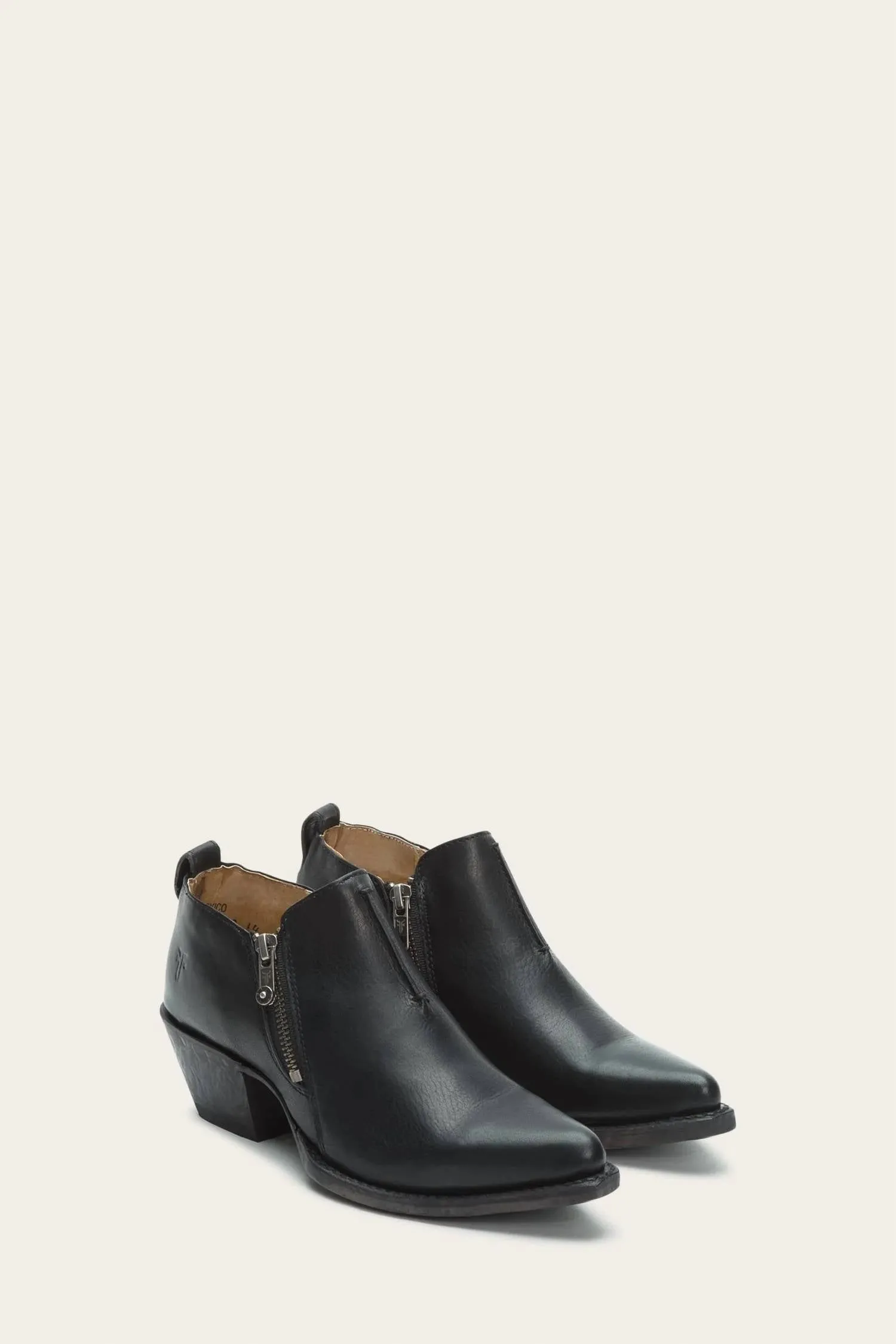 Sacha Moto Shortie In Black