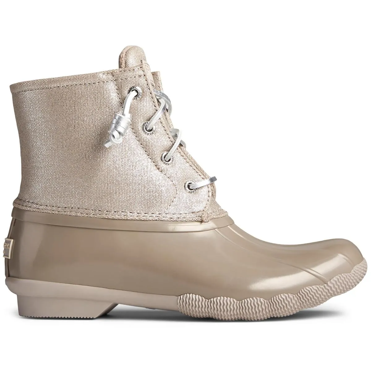 Saltwater Womens Shimmer Manmade Rain Boots