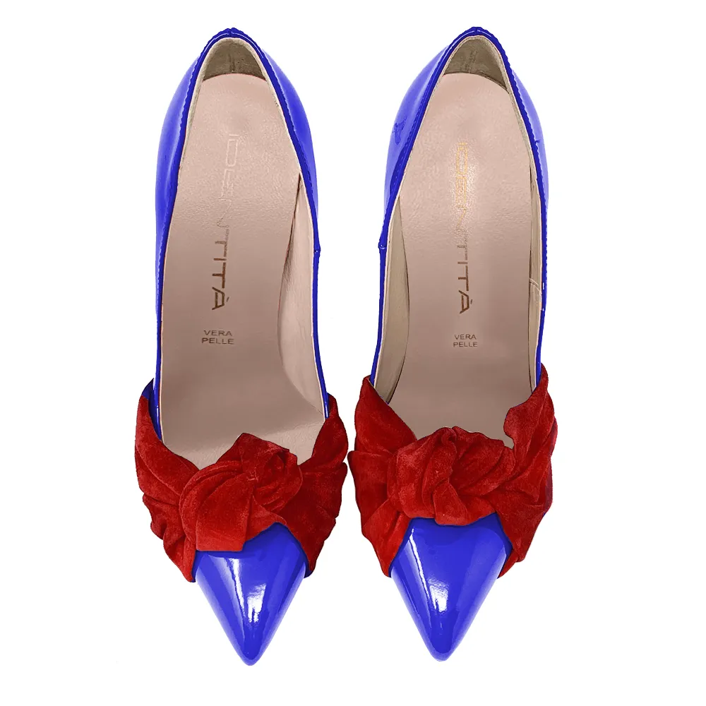 SARAH BLUETTE/RED PATENT