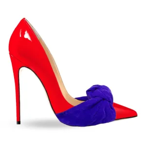 SARAH RED/PURPLE PATENT