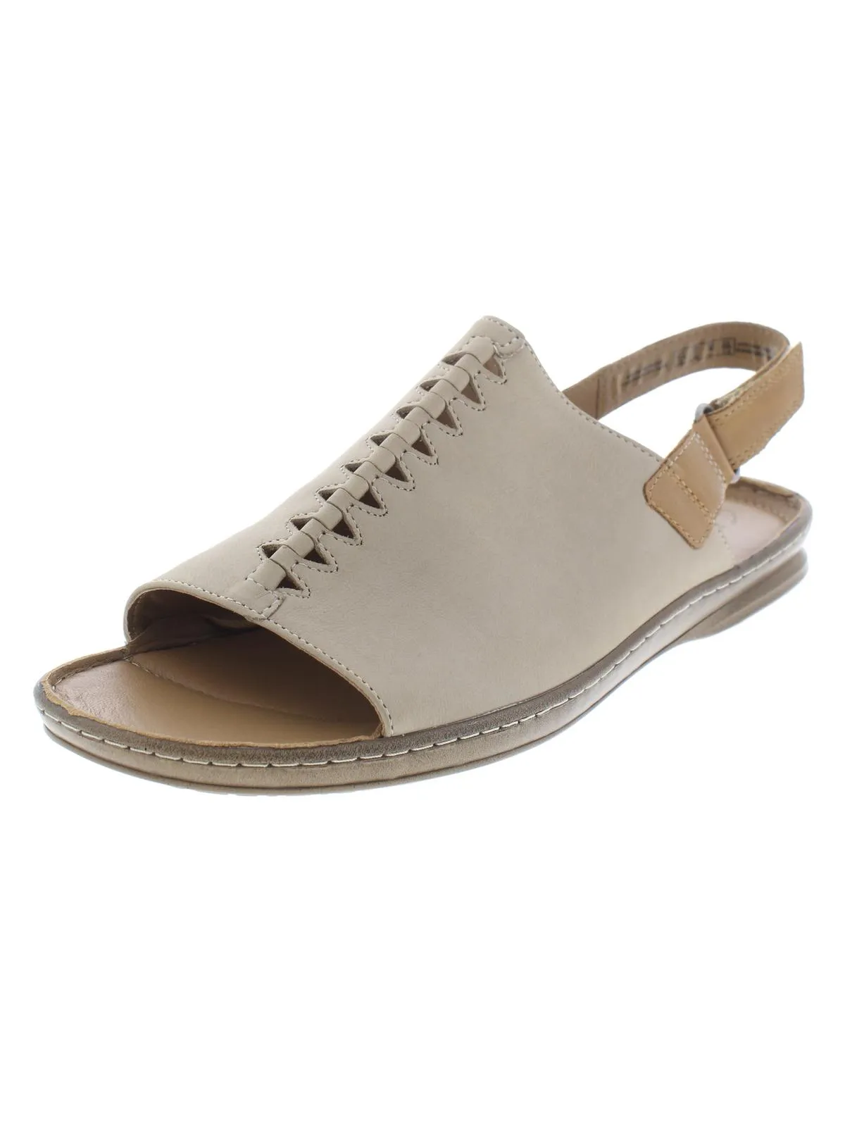 Sarla Forte Womens Casual Peep-Toe Slingback Sandals