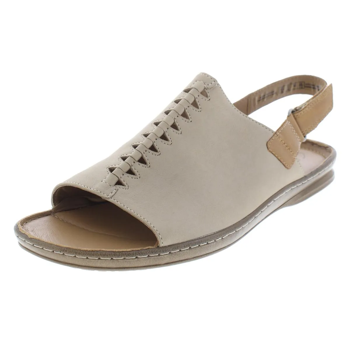 Sarla Forte Womens Casual Peep-Toe Slingback Sandals