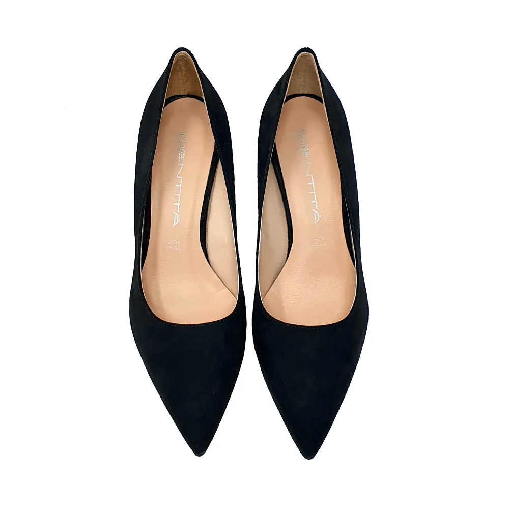 SHANA BLACK SUEDE