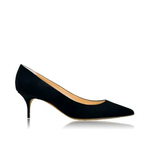 SHANA BLACK SUEDE