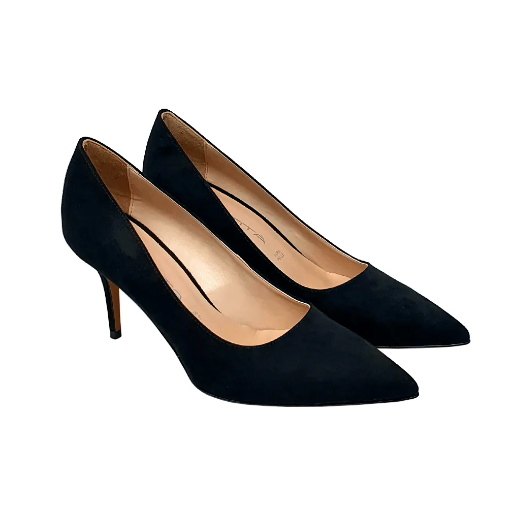 SHANA BLACK SUEDE