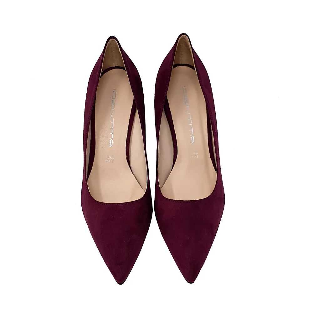 SHANA BORDEAUX SUEDE
