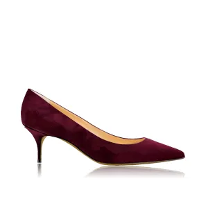 SHANA BORDEAUX SUEDE