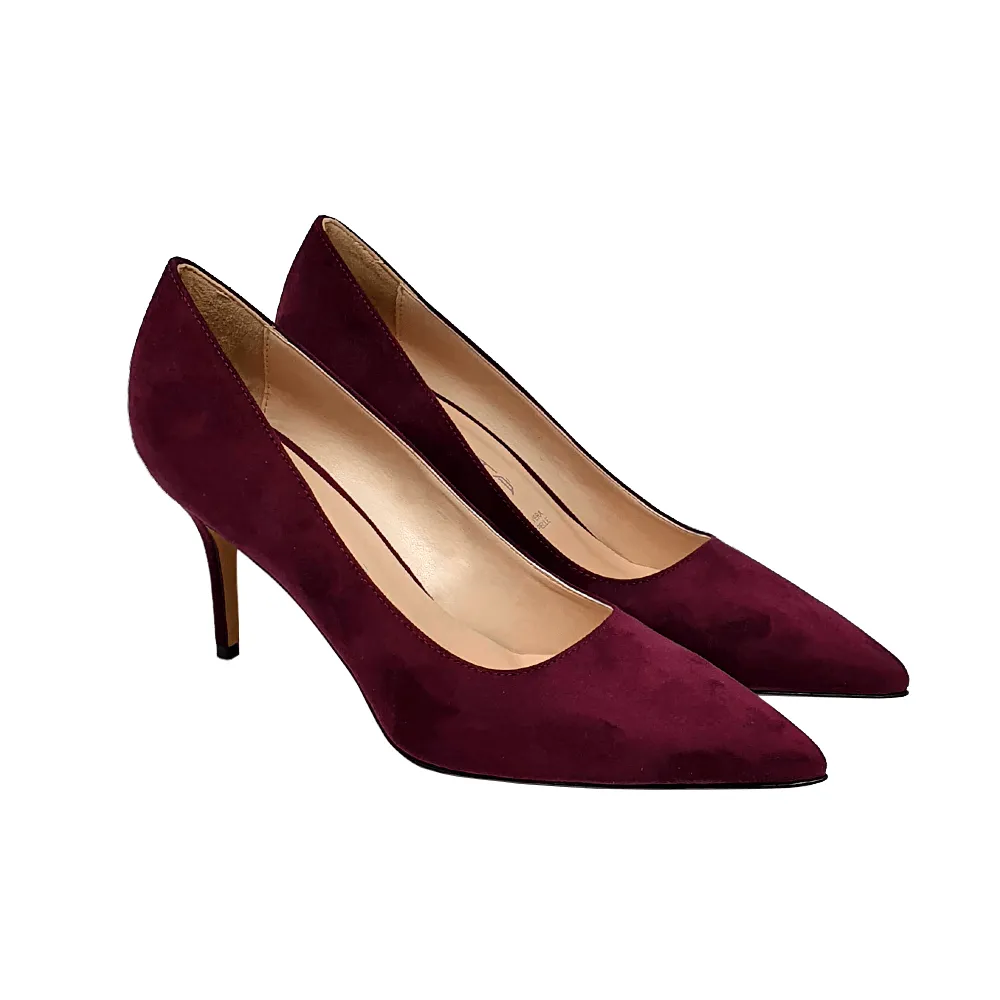 SHANA BORDEAUX SUEDE