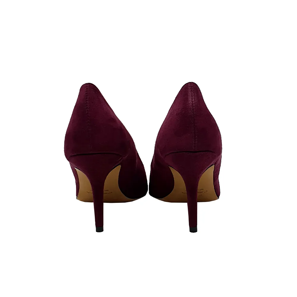 SHANA BORDEAUX SUEDE