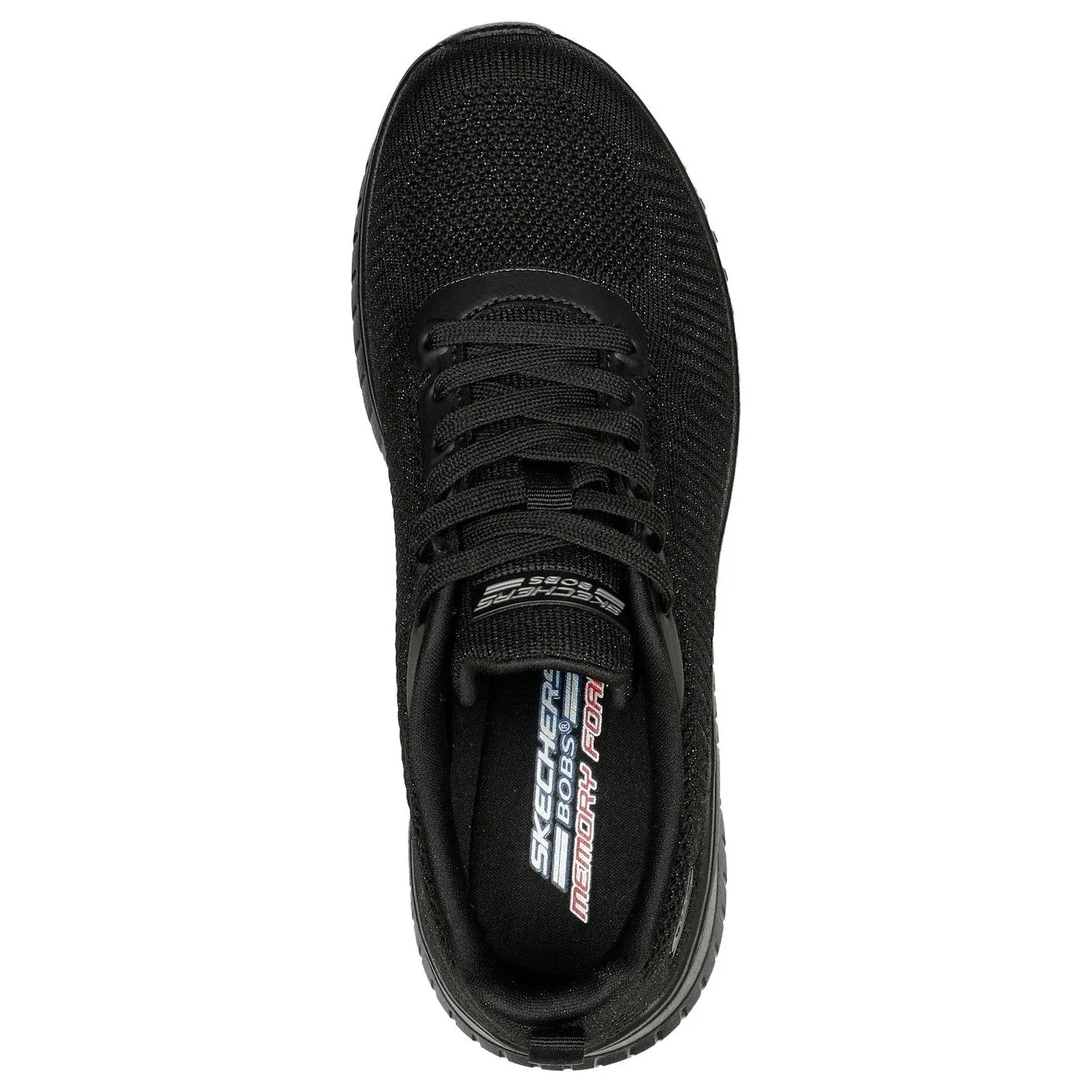 Skechers Bobs Squad Chaos-Sparkle Divi - Black
