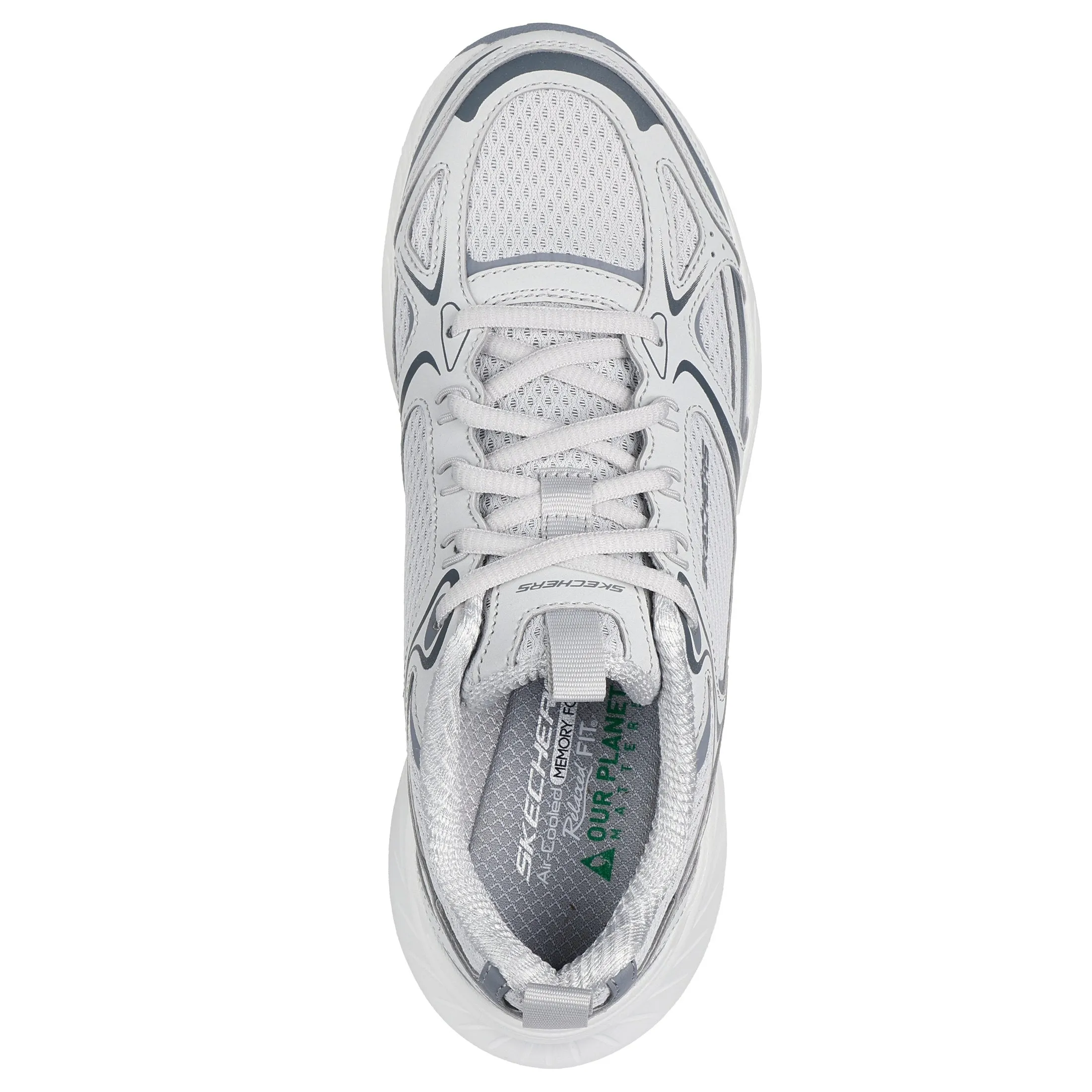 Skechers Edgeride Silver Eclipse Grey
